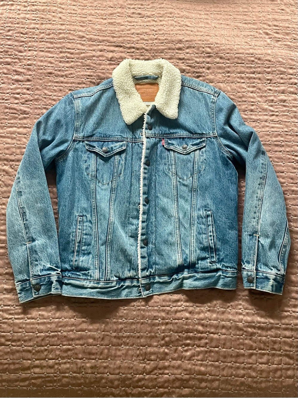 Levi’s Type III Sherpa Trucker Jacket, Medium